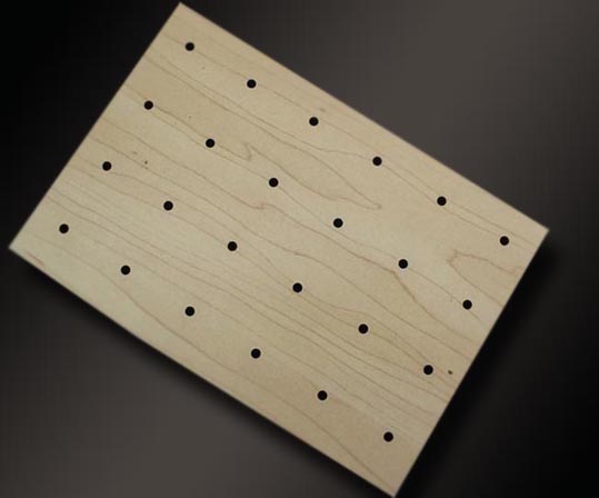直排孔木吸音板(图1)